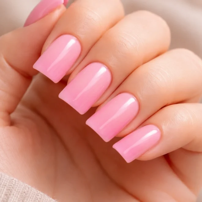 10 Pink Duck Nails for Short Nails