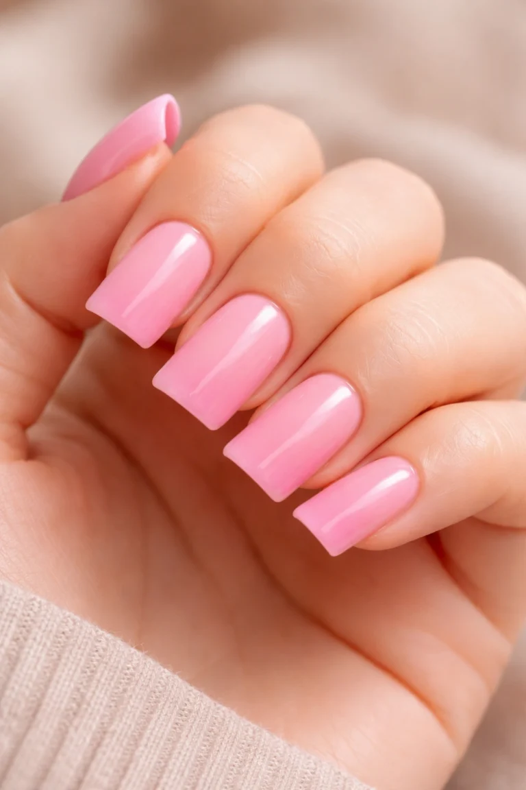 10 Pink Duck Nails for Short Nails