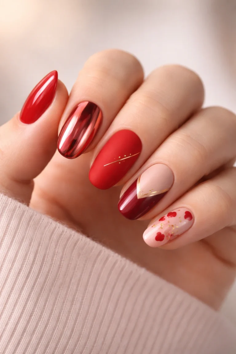 25+ Best Red Nail Designs That Never Go Out of Style