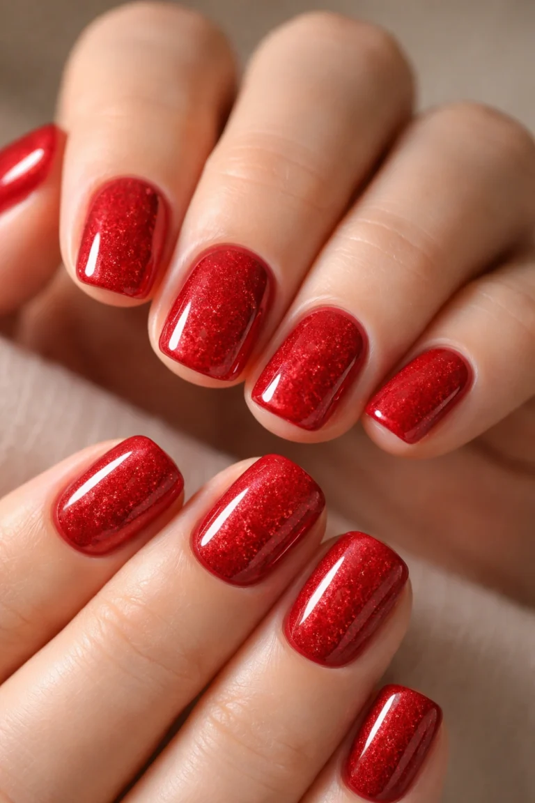 10 Short Squoval Nails for a Romantic Date Night