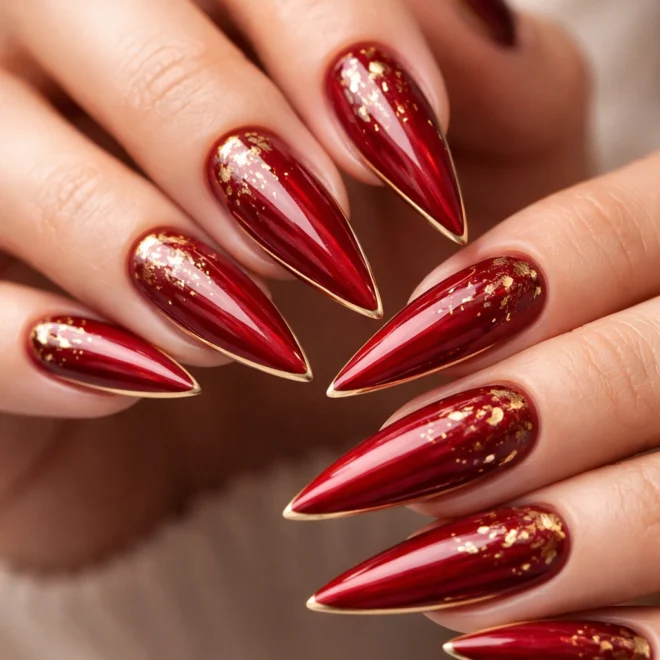 10 Popular Stiletto Nail Ideas Right Now
