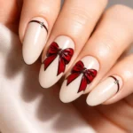 15 Long Oval Bow Nails for the Cutest Mani Ever