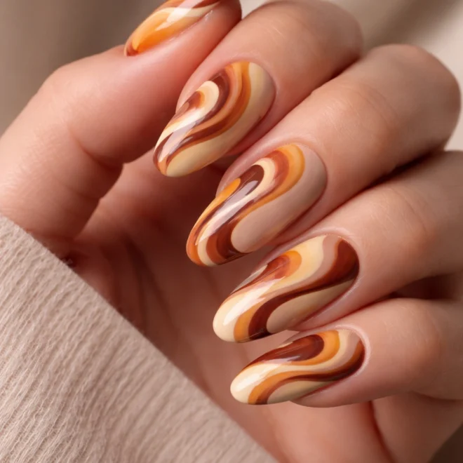 12 Swirl Nail Ideas Everyone Is Getting