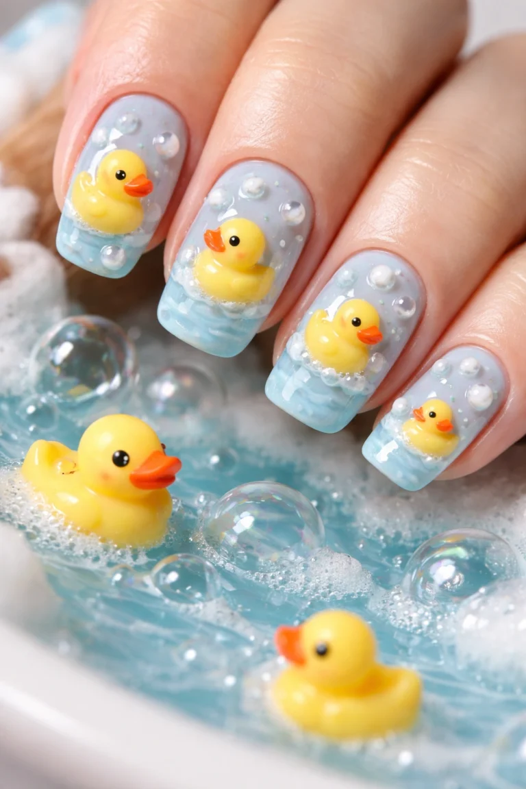 10 Cute Duck Nail Ideas