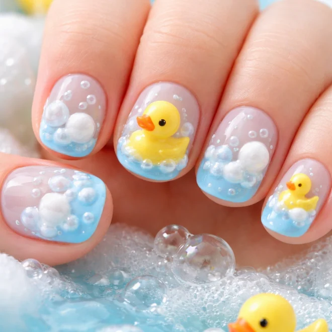 18 Duck Nail Ideas for Kids
