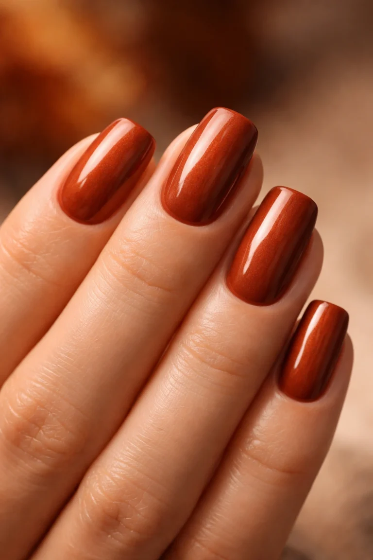 10 Thanksgiving Nail Colors in Warm Tones