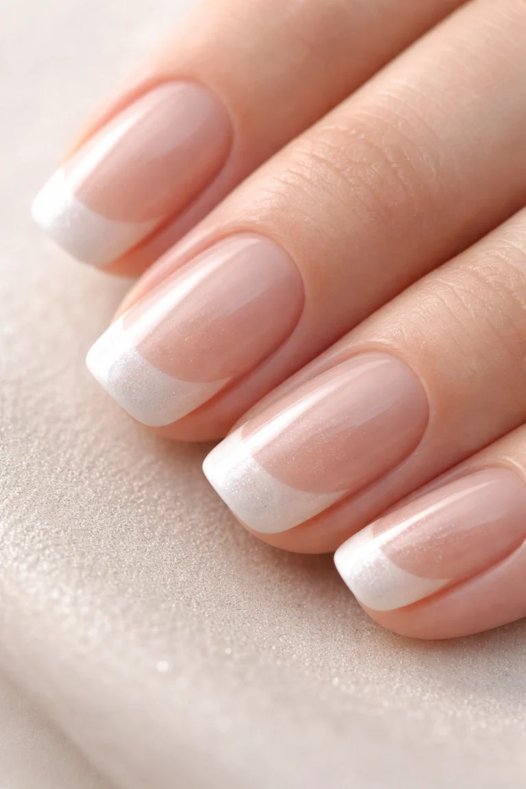 12 Short Squoval French Nails That Look So Clean