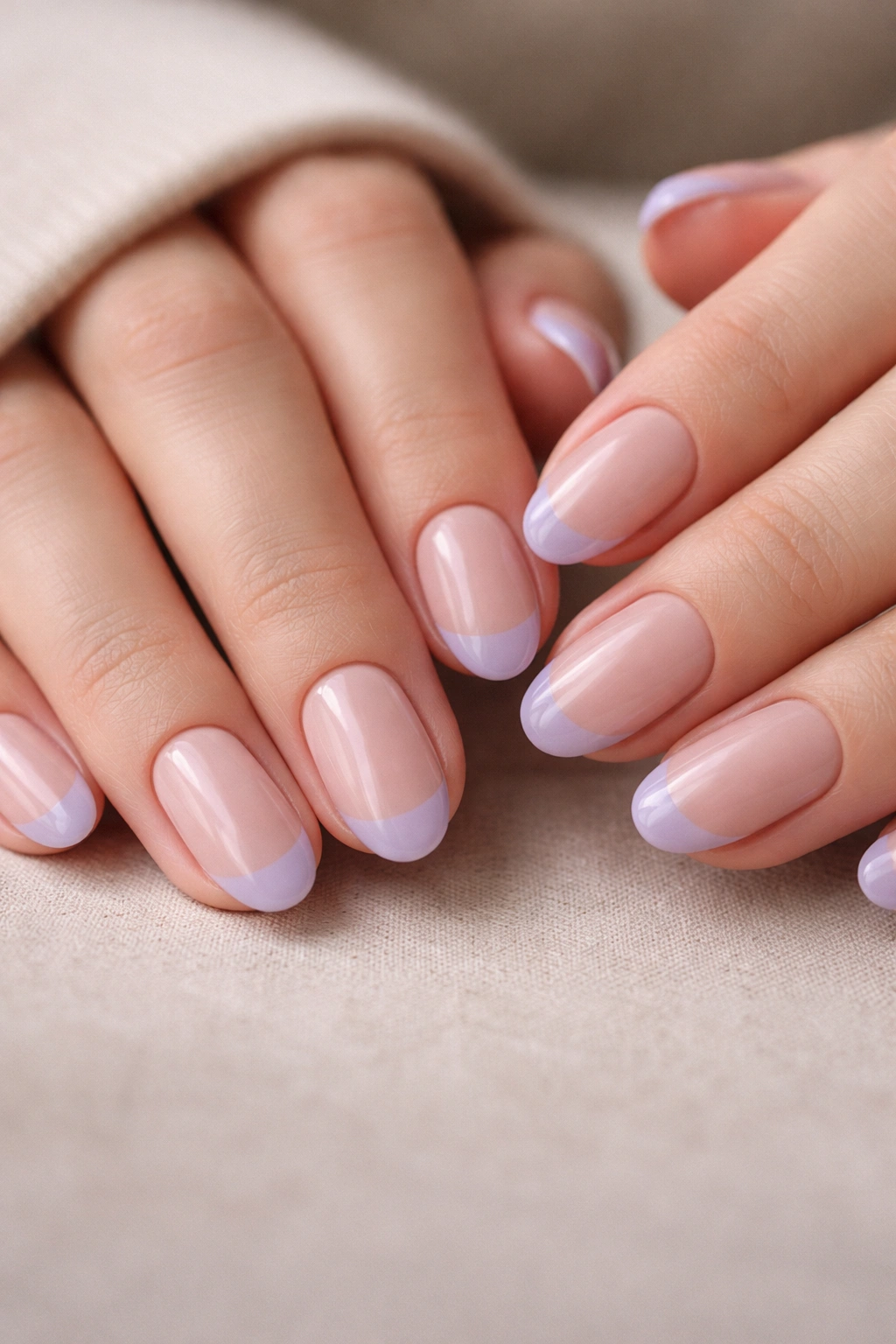 13 Short Pastel French Tip Almond Nails for Any Day