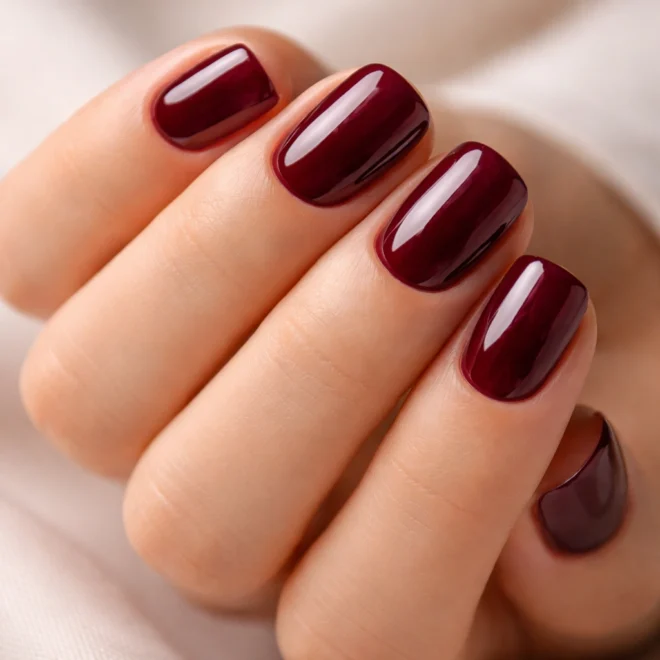 12 Burgundy Nail Ideas for a Rich Look