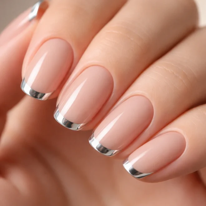 25 Silver Chrome Nails for a Sleek Metallic Vibe