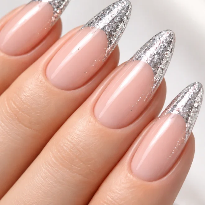 12 New Year’s Eve Nail Ideas With Glitter