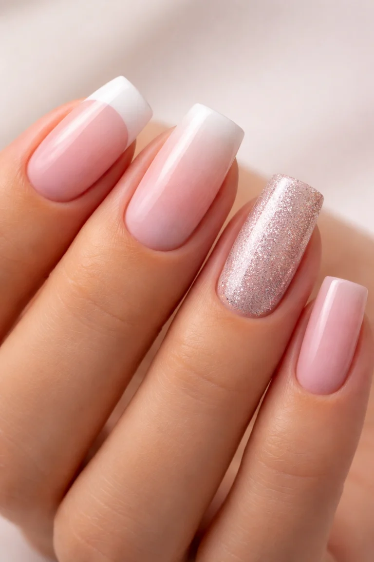 How to Get Soft Square Nails Using Dip Powder