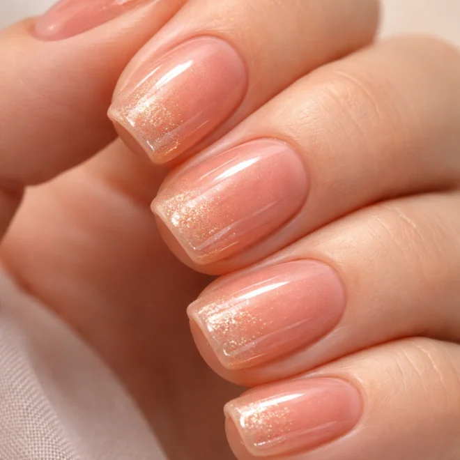 15 Short Squoval Glazed Donut Nails to Try