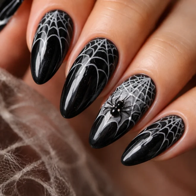 30 Almond Nail Ideas for Halloween