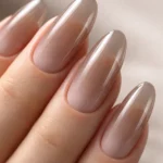 10 Long Oval Glass Nails for a Sheer Finish