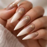 15 Nude Ombre Stiletto Nail Ideas