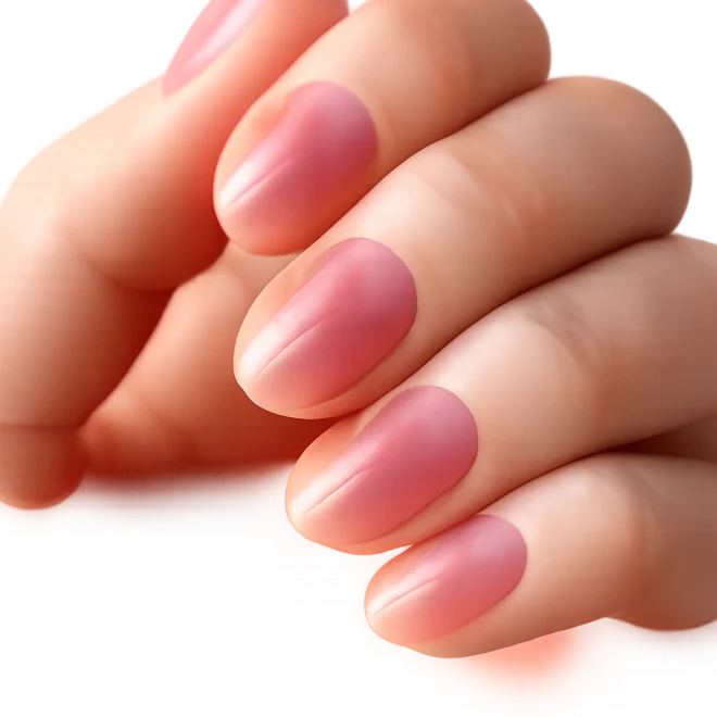 15 Long-Lasting Short Oval Builder Gel Nails