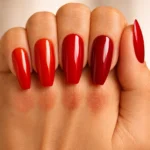 15 Red Ballerina Nails for Every Skin Tone