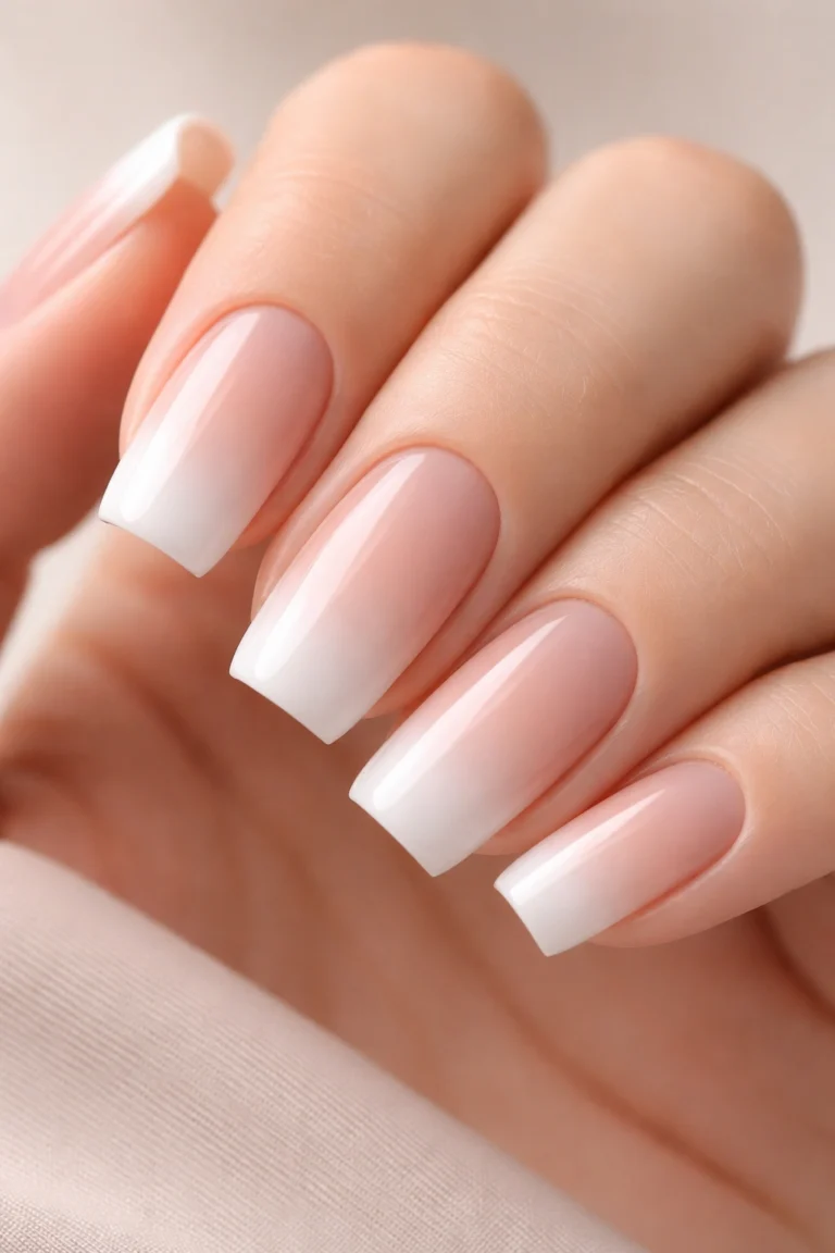 15 White Soft Square Nails for a Clean Finish