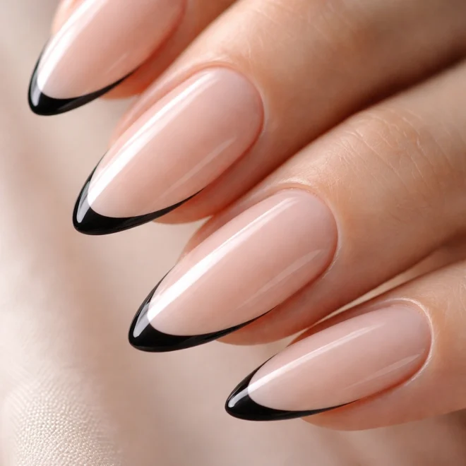 25 French Tip Almond Nail Ideas