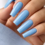 15 Blue Coffin Nails That Look Good on Everyone