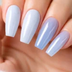 15 Light Blue Coffin Nails for Your Next Manicure