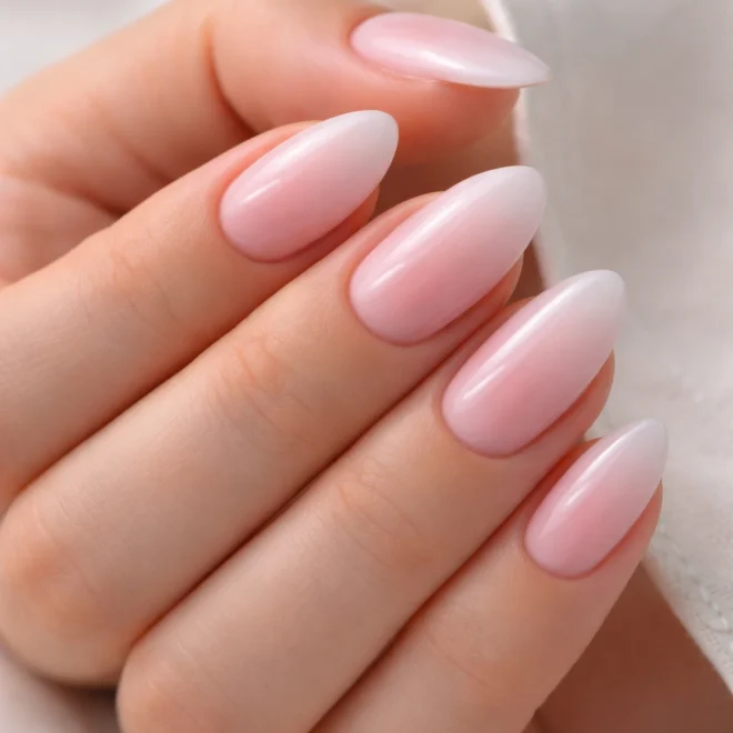 25 Ombre Almond Nail Ideas With Color Blending