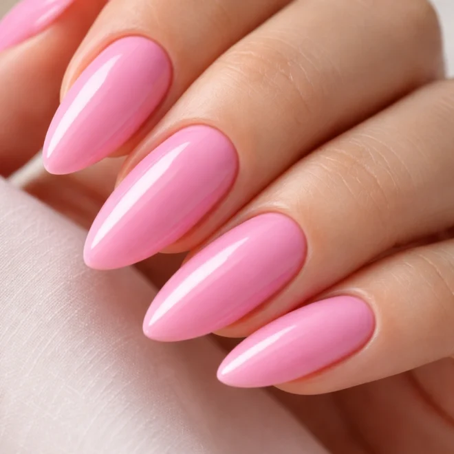 20 Pink Almond Nail Ideas for a Feminine Look
