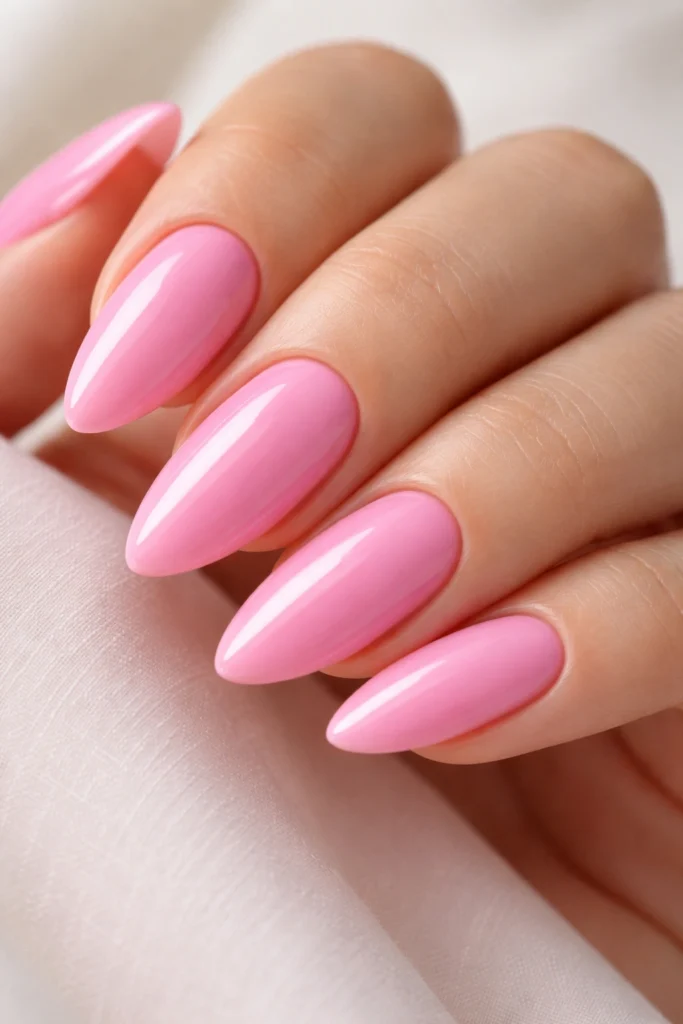 20 Pink Almond Nail Ideas for a Feminine Look