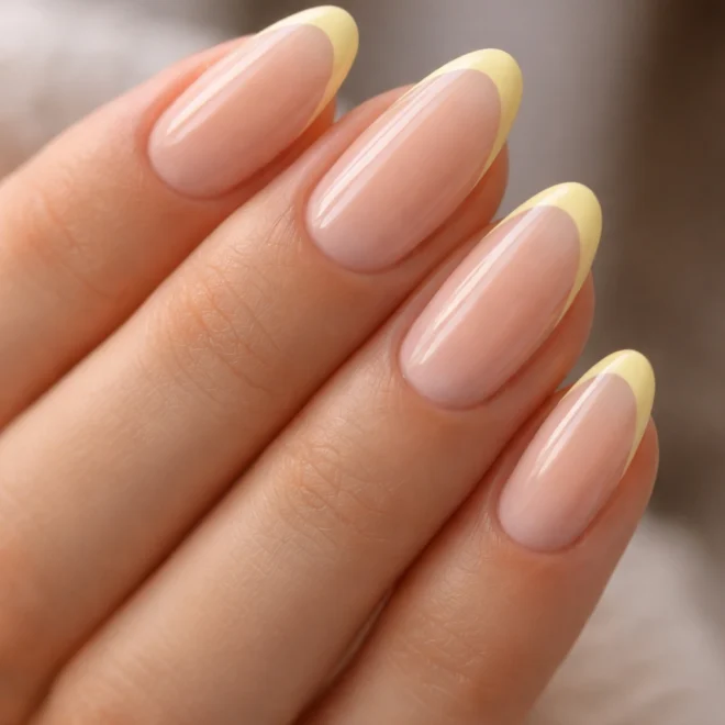 20 Yellow Almond Nail Ideas for a Pop of Color