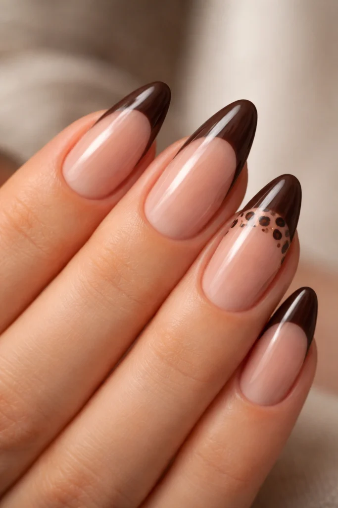 15 Leopard Print Almond Nail Ideas