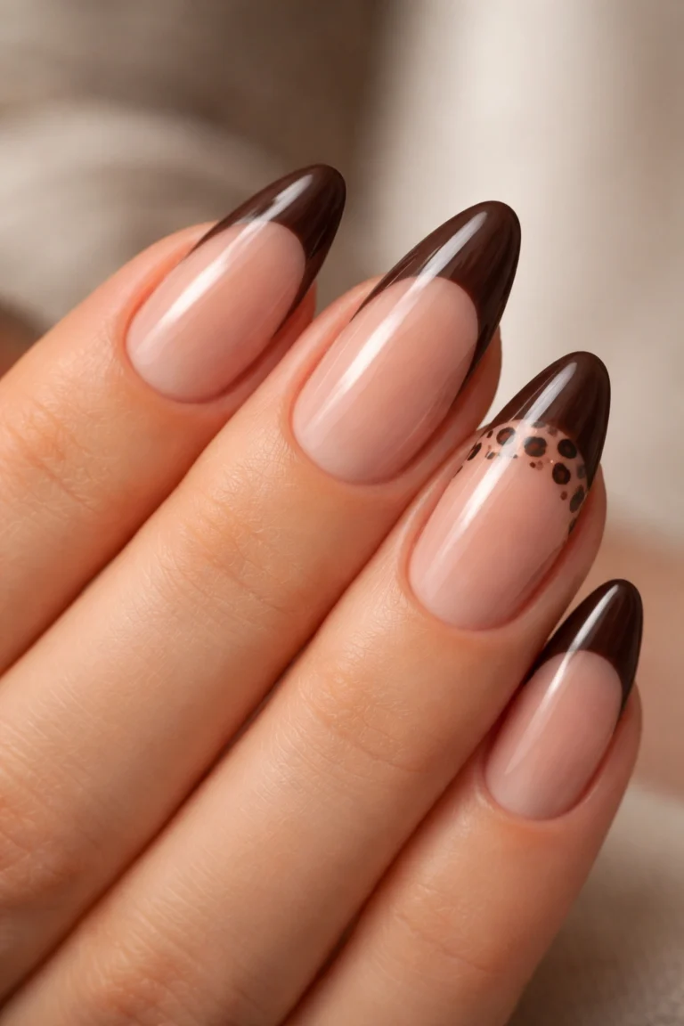 15 Leopard Print Almond Nail Ideas