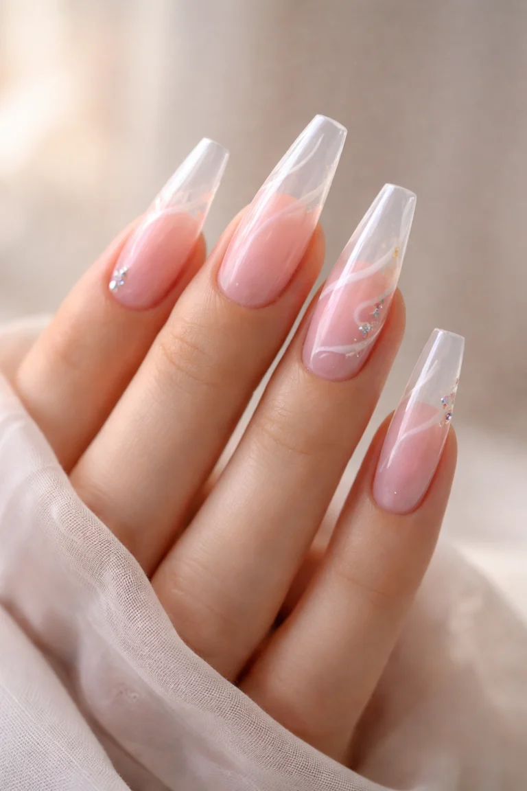 15 Cute Coffin Nails for Long Nails