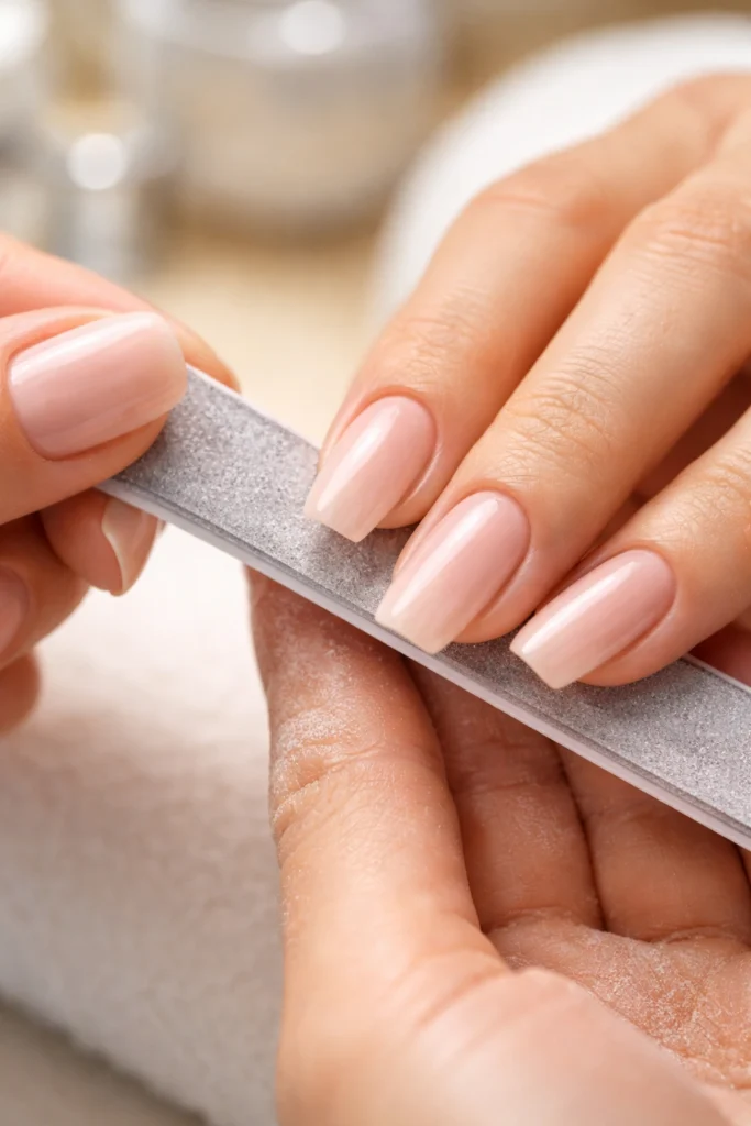 12 Short Coffin Nails for a Birthday Manicure