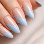 20 Baby Blue Almond Nail Ideas
