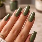 15 Green Coffin Nails for Your Next Manicure