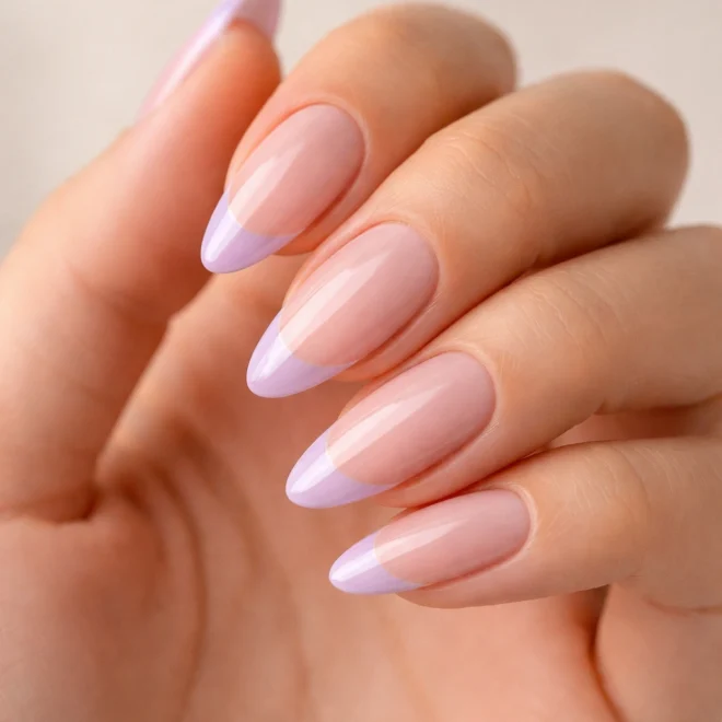 20 Lilac Almond Nail Ideas