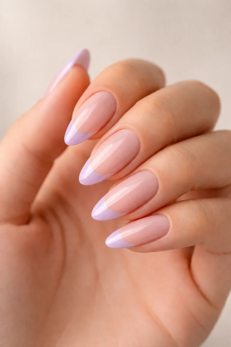 20 Lilac Almond Nail Ideas
