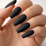 15 Black Coffin Nails That Look Edgy and Cool