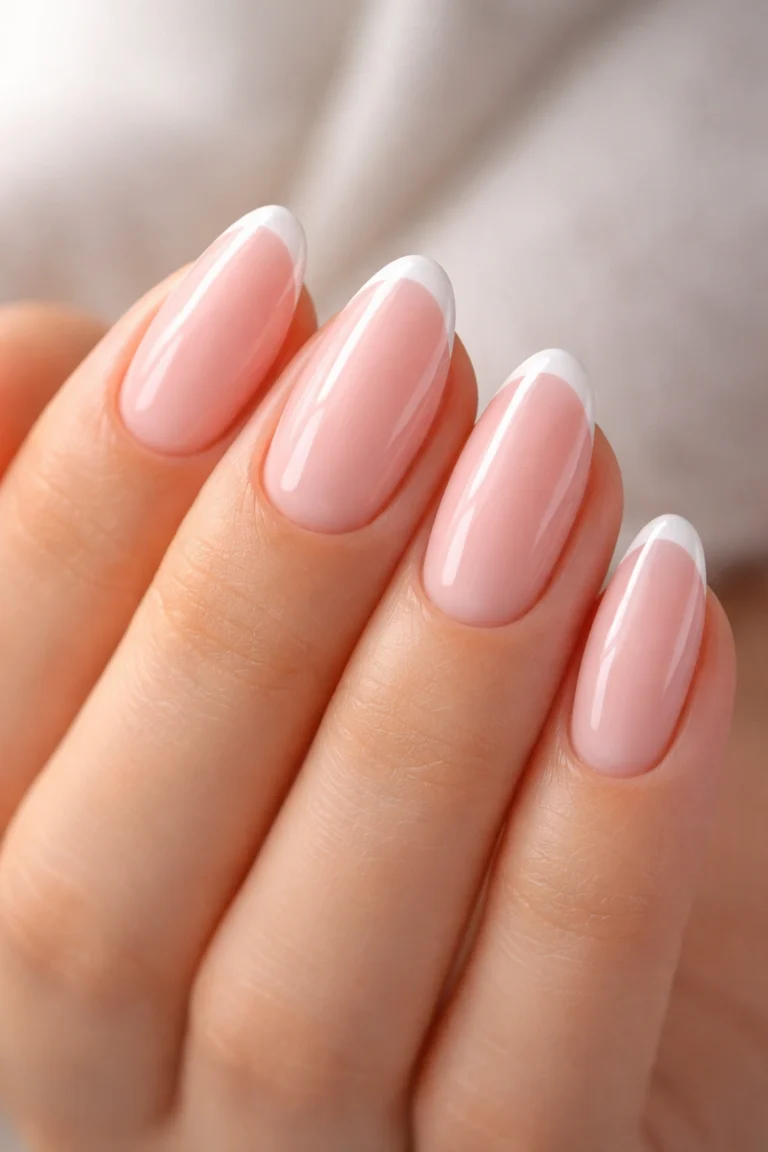 20 Baby Pink Almond Nail Ideas
