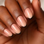 20 Black Almond Nail Ideas for Dark Skin Tones