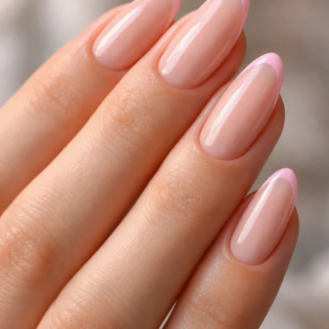 20 Pink Almond Nail Ideas on a Budget