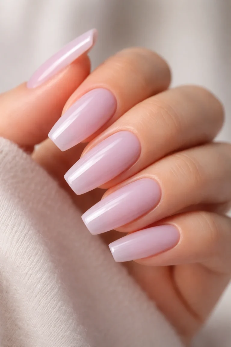 15 Lilac Coffin Nails for a Soft Look