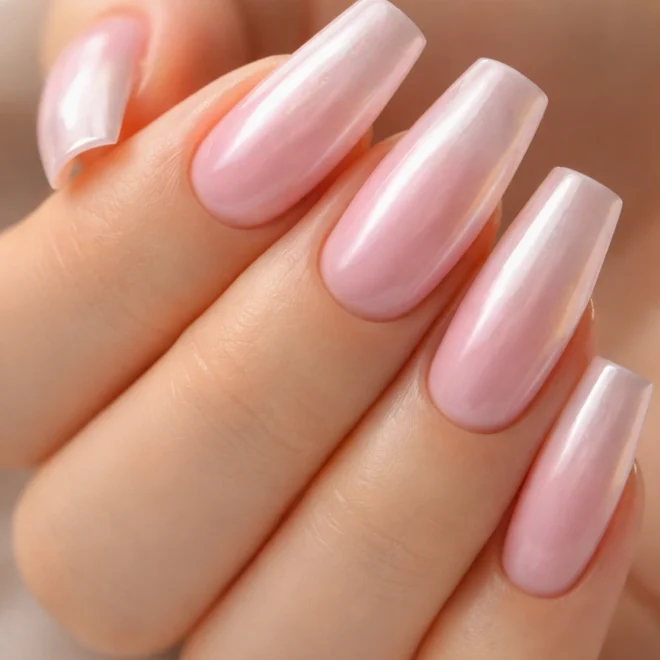 15 Trendy Coffin Nails for Medium Length Nails