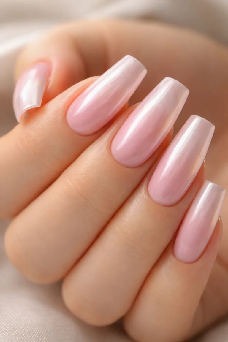 15 Trendy Coffin Nails for Medium Length Nails