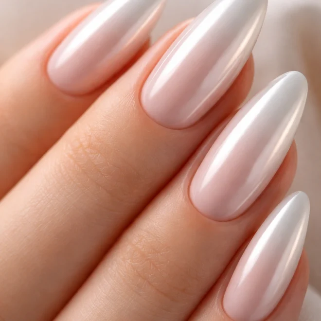 20 Chrome Almond Nail Ideas With a Mirror Finish