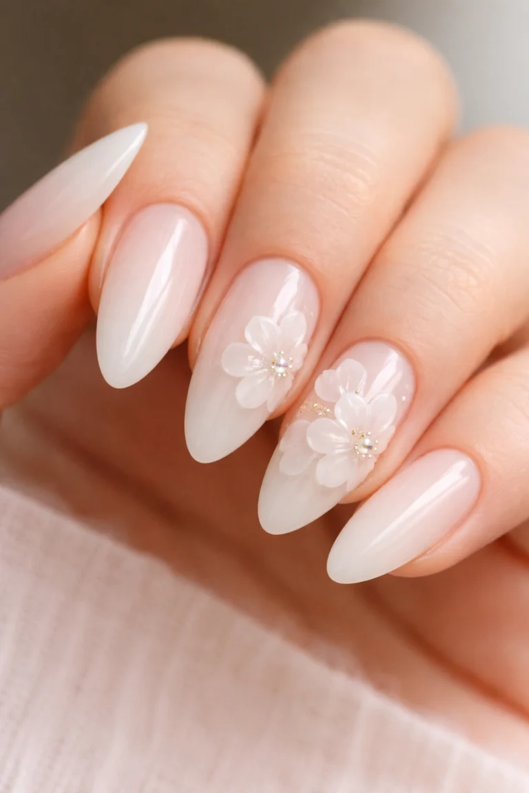 20 3D Almond Nail Ideas