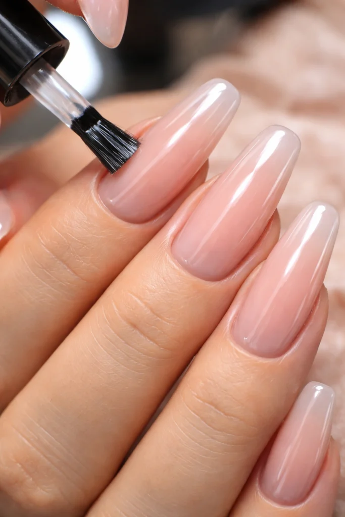 12 Blue Chrome Coffin Nails for a Cool Look