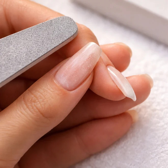 15 Gold Coffin Nails for Your Next Manicure