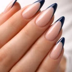 20 Blue Almond Nail Ideas